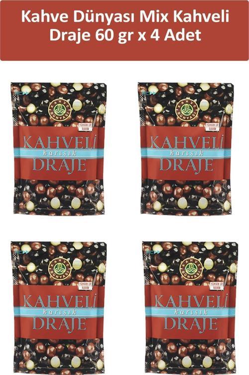 KAHVELİ KARIŞIK DRAJE 60 GR x 4 Adet