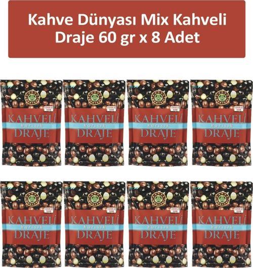 KAHVELİ KARIŞIK DRAJE 60 GR x 8 Adet
