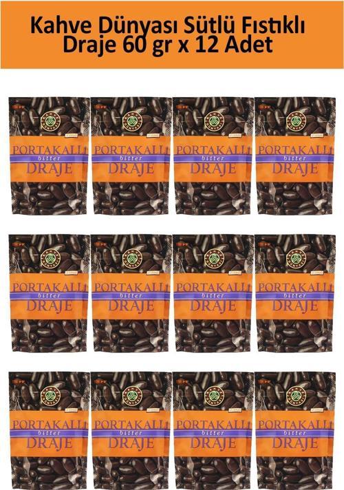 PORTAKALLI BİTTER DRAJE 60 GR x 12 Adet