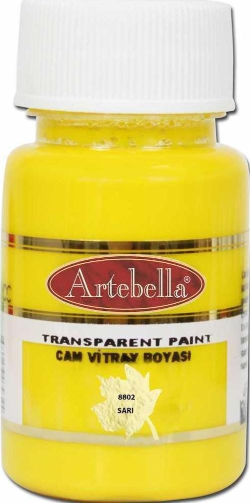 Cam Vitray Boyası 8802 Sarı 50 ml