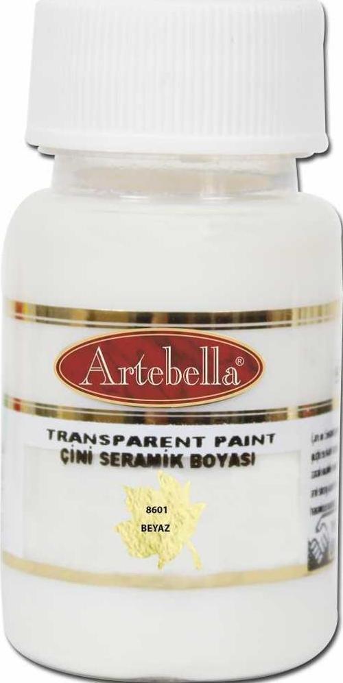 Çini Seramik Boyası 8601 Beyaz 50 ml