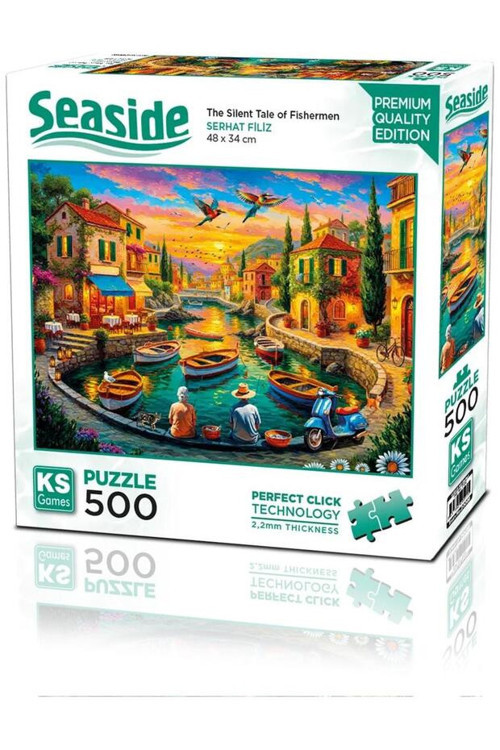 The Silent Tale Of Fishermen 500 Parça Puzzle