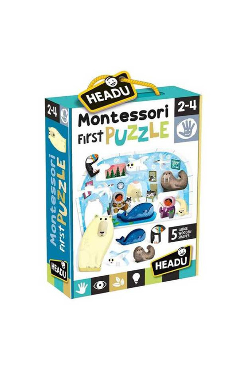 Montessori First Puzzle Pole (2-4 Yaş) Mu24711