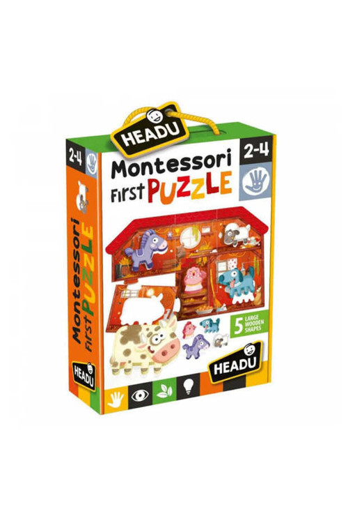 Montessori First Puzzle The Farm (2-4 Yaş) It20140