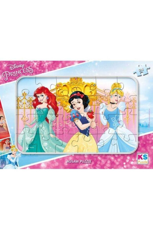 Ks Frame Puzzle 24 Pcs Prıncess Pr 704