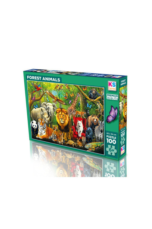 Forest Animals 100 Parça