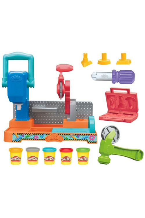 Play-Doh Damga Ve Testere Aleti Tezgahı F9141