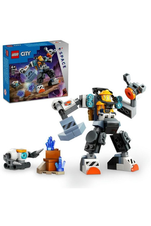 City Uzay İnşaat Robotu 60428 - 6 Yaş Ve Üzeri İçin Yapım Seti (140 Parça)