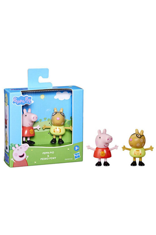 Peppa'Nin En İyi̇ Arkadaşlari Oyun Seti̇ Peppa Pig & Pedro Pony F76