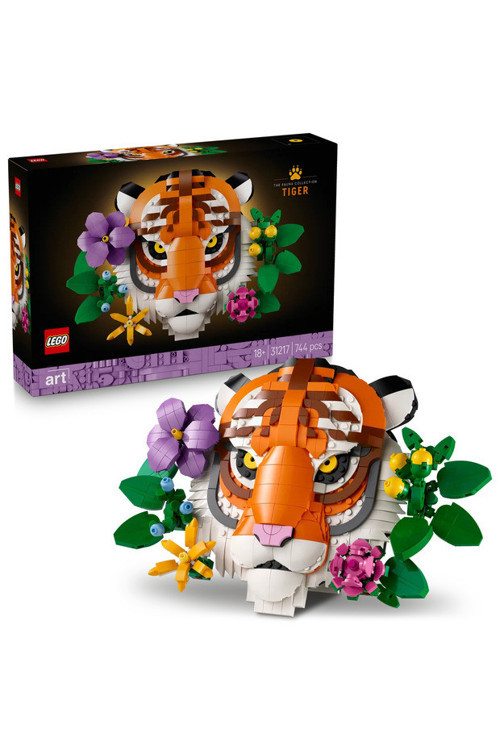 Art Fauna Koleksiyonu Kaplan 31217 - Yetişkinler İçin Dekoratif Model Yapım Seti (744 Parça)