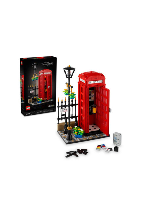 Ideas 21347 Red London Telephone Box (1460 Parça)