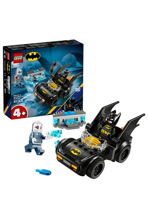 DC Batman™: Batman Ve Batmobile™, Mr. Freeze™’E Karşı 76301 - 4+ Yaratıcı Oyuncak Yapım Seti