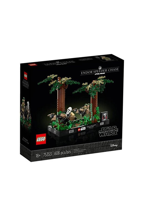 Star Wars 75353 Endor Speeder Chase Diorama