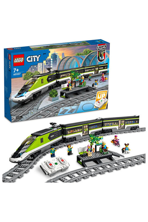 City Ekspres Yolcu Treni 60337 - 7+ Yaratıcı Oyuncak Yapım Seti (764 Parça)
