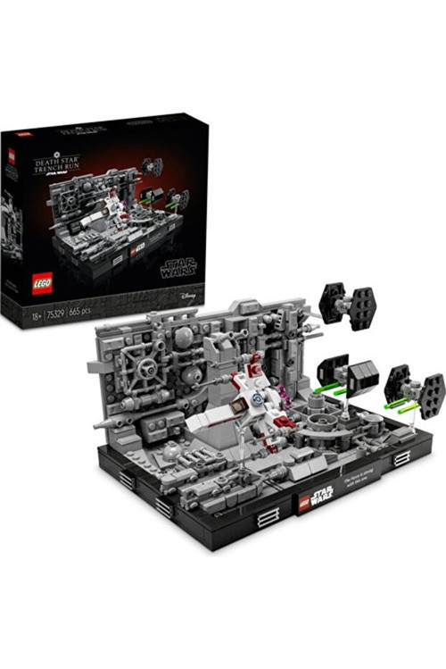 Star Wars Ölüm Yıldızı Hendek Akını Dioraması 75329 - Yetişkinler İçin Yapım Seti(665 Parça