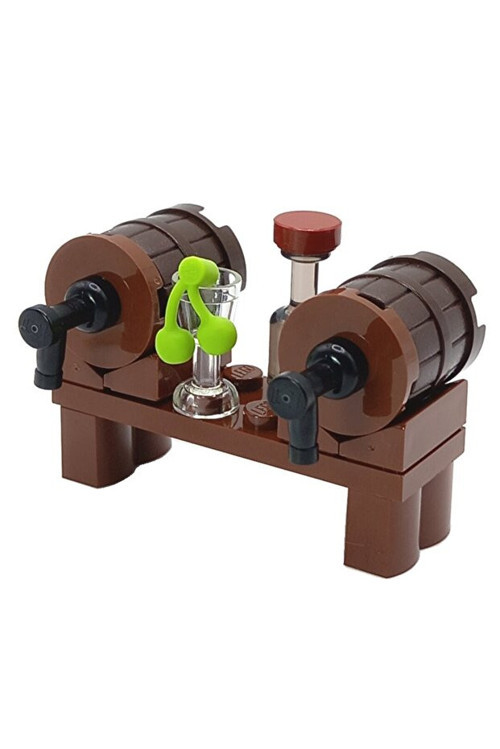 Aksesuar Custom Moc Minifigür Minifigure İçecek Varil Kadeh Üzüm