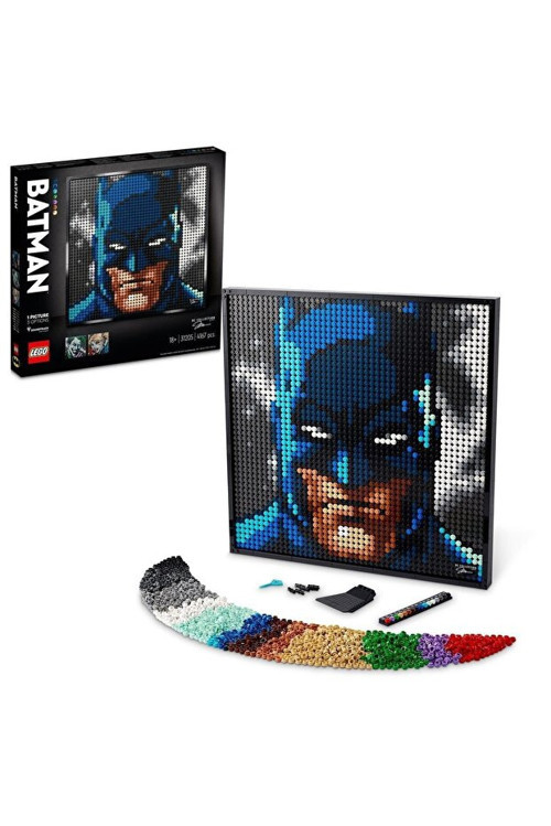 Art Jim Lee Batman™ Koleksiyonu 31205 - Yetişkinler İçin Koleksiyonluk Yapım Seti (4167 Parça