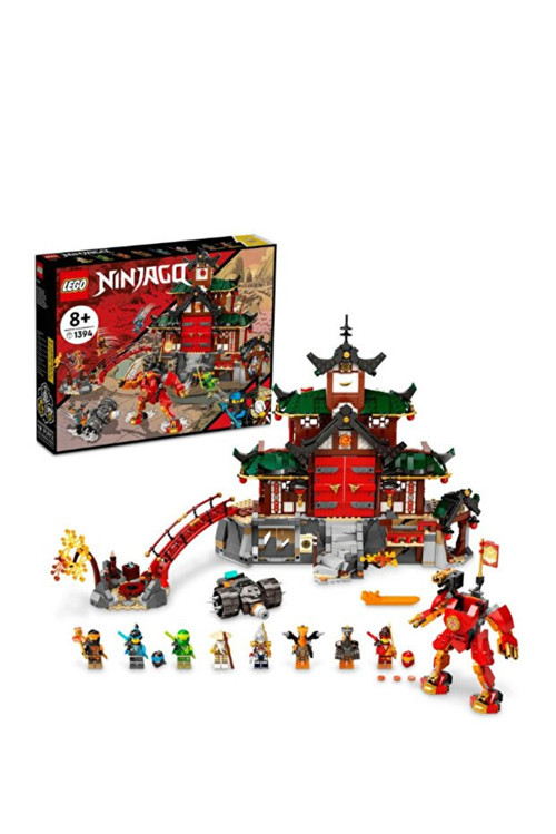 Ninjago Ninja Dojo Tapınağı Lloyd, Kai Ve Yılan Oyuncağı Içeren Yapım Seti 1394 Parça