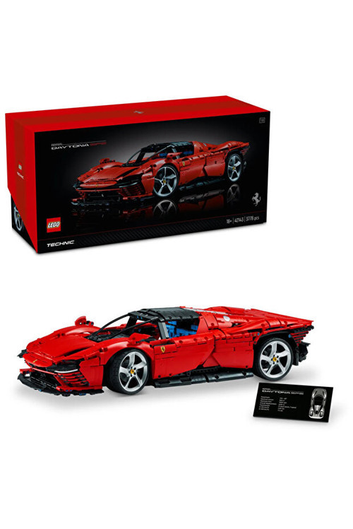 Technic Ferrari Daytona Sp3 42143 - 18+ Koleksiyonluk Model Yapım Seti (3778 Parça)