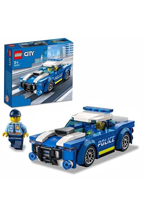 City Polis Arabası 60312 - 5+ Yaratıcı Oyuncak Yapım Seti (94 Parça)