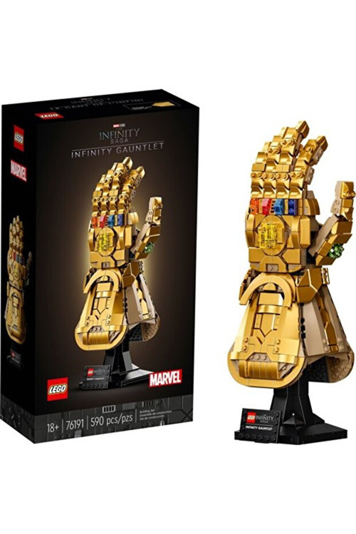 Marvel Sonsuzluk Eldiveni 76191 - Koleksiyonluk Yaratıcı Oyuncak Yapım Seti (590 Parça)