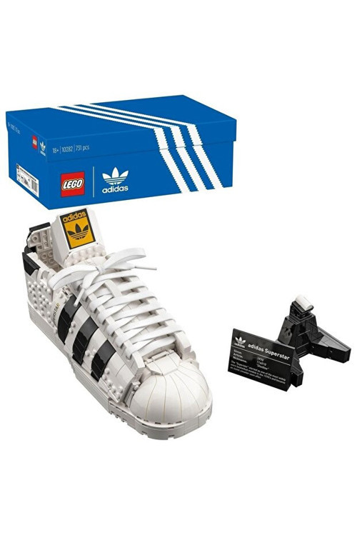 Adidas Originals Superstar 10282 Yapım Seti; Simgeleşmiş Spor Ayakkabıyı Yapın (731 Parça)