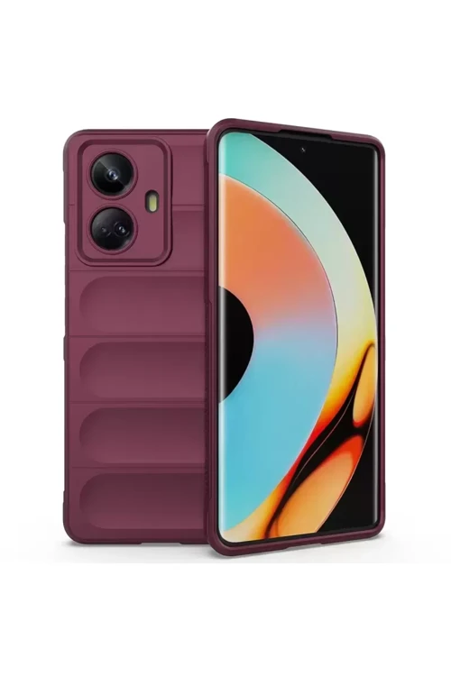 10 5G Kılıf Optimum Silikon - Bordo