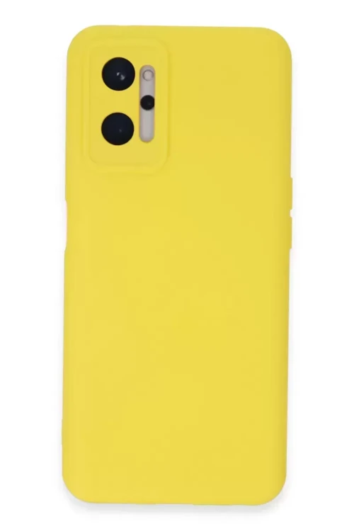 9I 4G Kılıf Nano İçi Kadife Silikon - Sarı