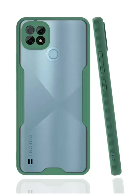 C21 Kılıf Platin Silikon - Yeşil