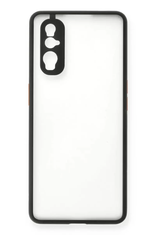 Find X2 Kılıf Montreal Silikon Kapak - Siyah