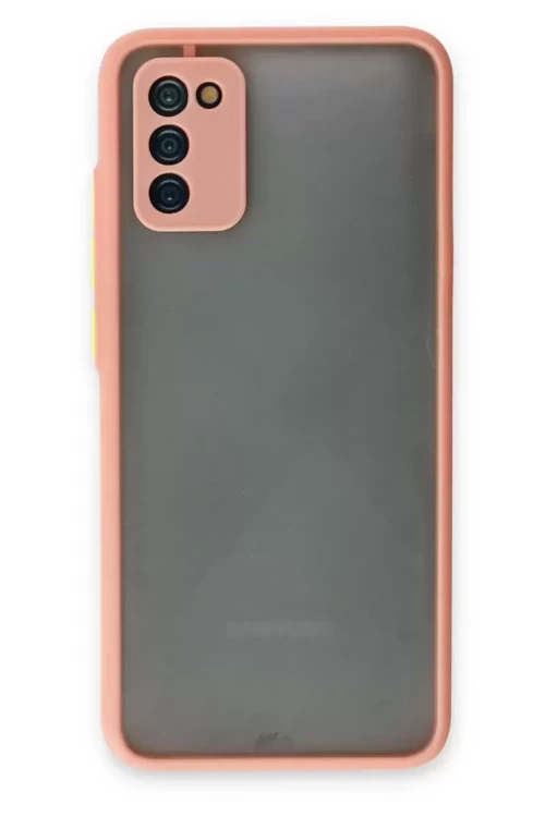 Galaxy A02S Kılıf Montreal Silikon Kapak - Pembe