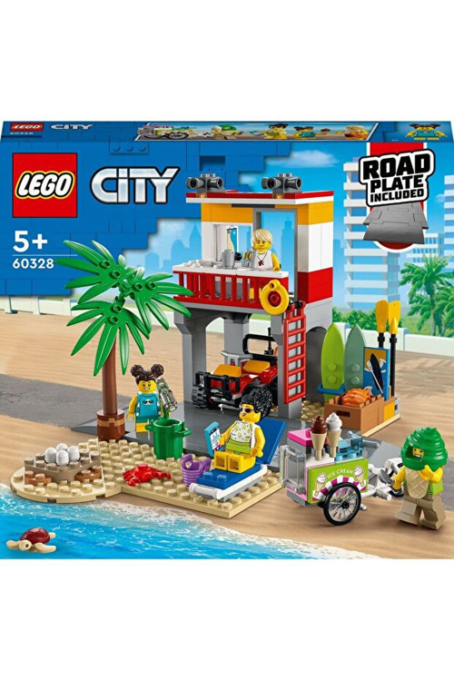 City Plaj Cankurtaran Merkezi 60328 Yapım Seti (211 Parça)