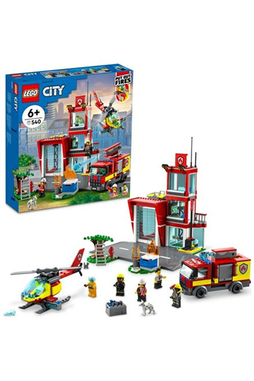 City İtfaiye Merkezi 60320 Yapım Seti (540 Parça)