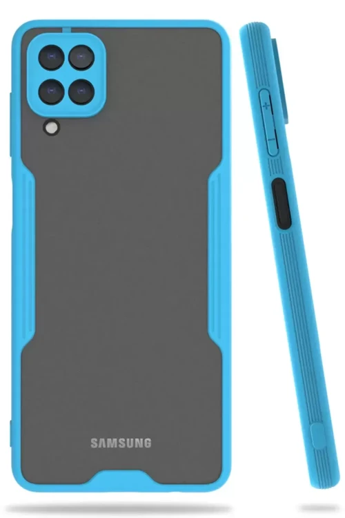 Galaxy A22 Kılıf Platin Silikon -