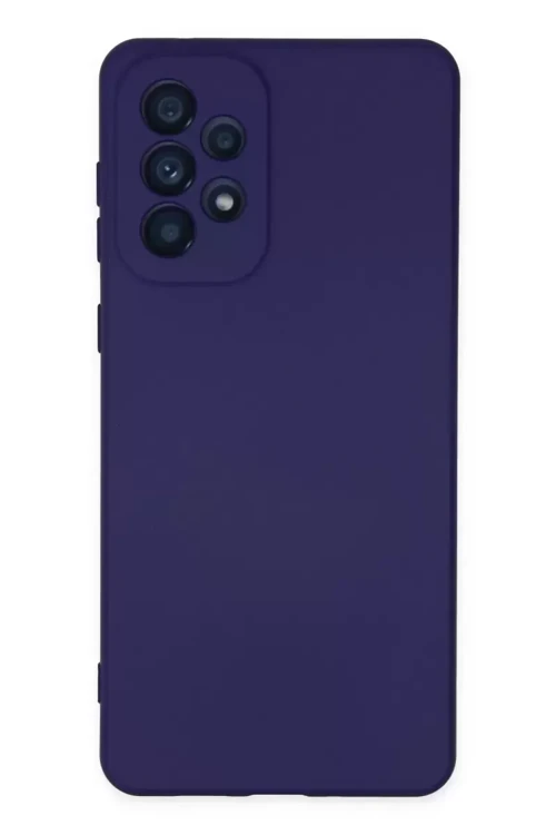 Galaxy A23 4G Kılıf Nano İçi Kadife Silikon - Mor
