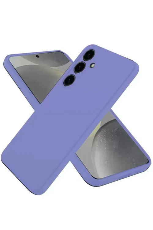 Galaxy A36 Kılıf First Silikon - Lila