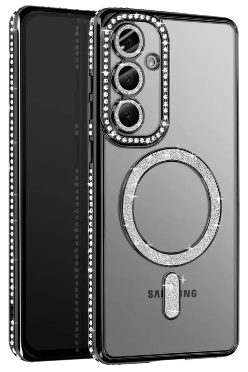 Galaxy A57 5G Joke Simli Magneticsafe Kılıf - Siyah