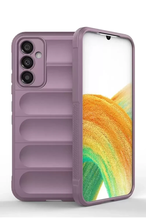 Galaxy M14 5G Kılıf Optimum Silikon - Mor