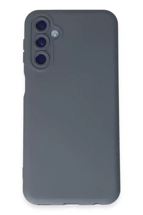 Galaxy M14 5G Kılıf Nano İçi Kadife Silikon - Gri