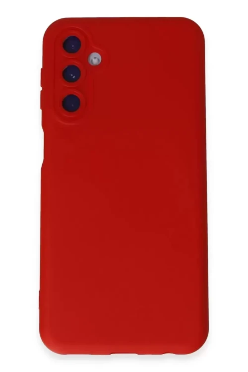 Galaxy M14 5G Kılıf Nano İçi Kadife Silikon - Kırmızı