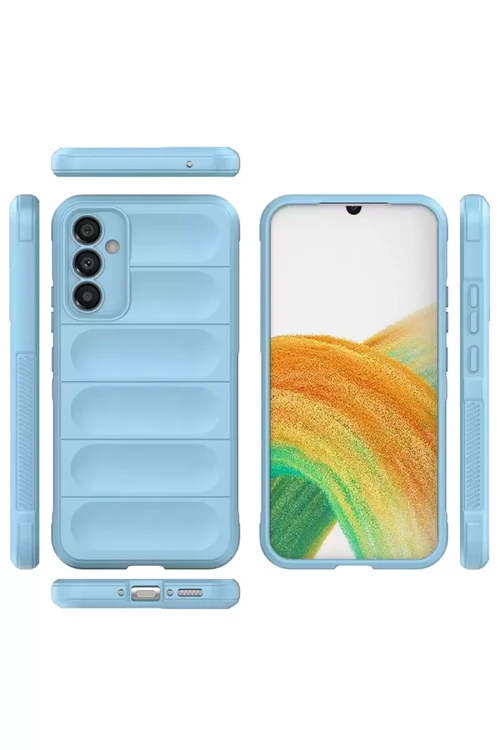 Galaxy M34 5G Kılıf Optimum Silikon - Sky