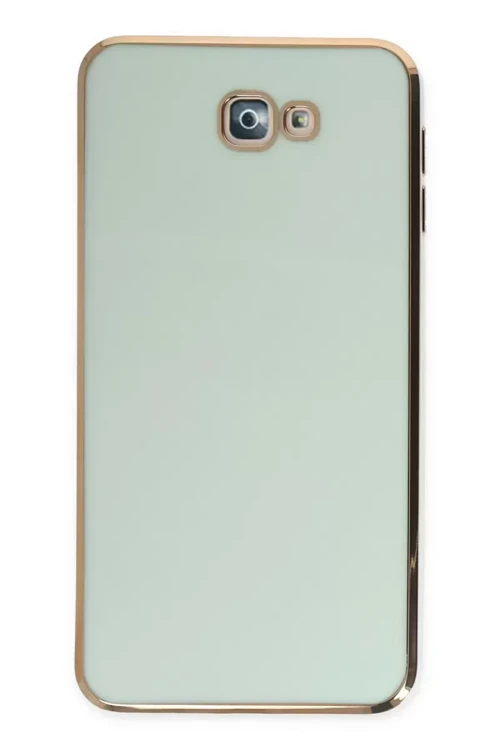 Galaxy J7 Prime Kılıf Volet Silikon - Yeşil