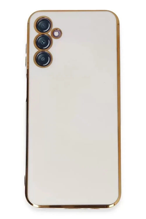 Galaxy M14 5G Kılıf Volet Silikon - Beyaz