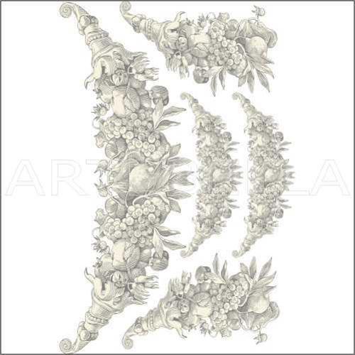 Kolay Transfer 1764k Dantel Desen Opak 23x34 cm