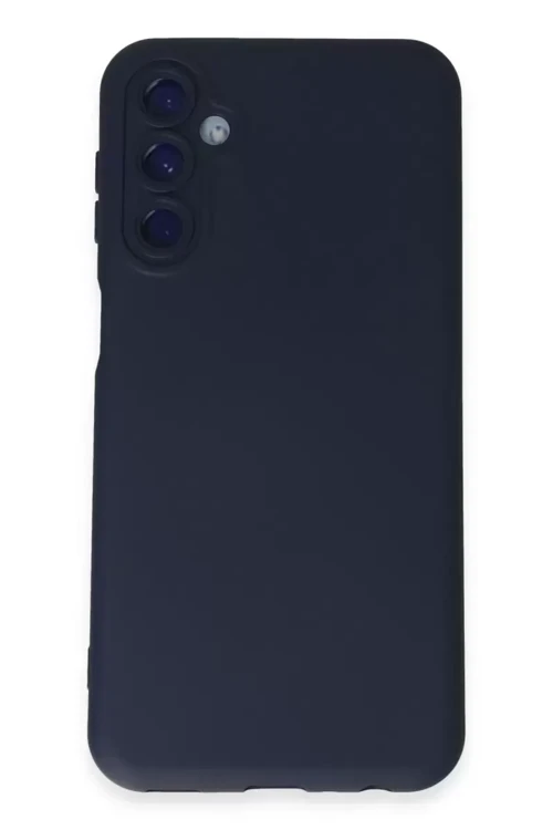 Galaxy M34 5G Kılıf Nano İçi Kadife Silikon - Lacivert