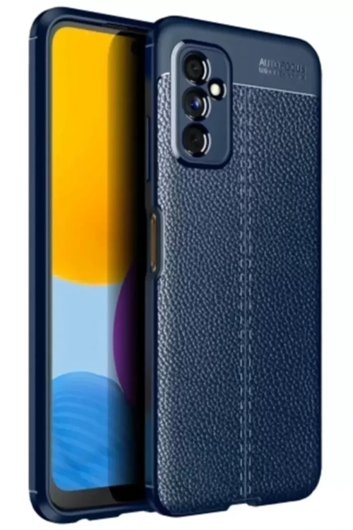 Galaxy M52 5G Kılıf Auto Focus Kapak - Lacivert