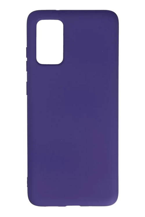 Galaxy S20 Kılıf Nano İçi Kadife Silikon - Mor