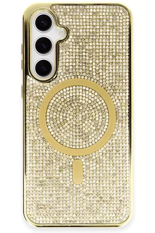 Galaxy S23 Kılıf Helen Magsafe Kapak - Gold