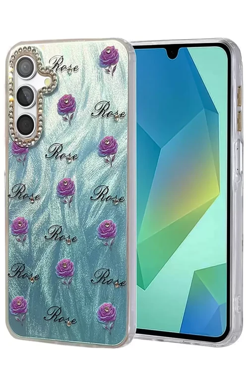 Galaxy S25 Kılıf Blade Aynalı Desenli Kapak - Desen 9