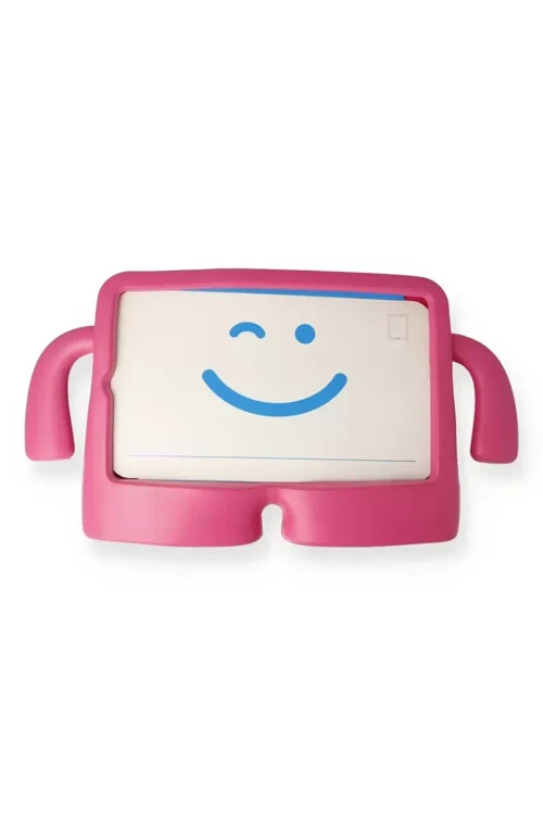 Galaxy T510 Tab A 10.1 Kılıf Karakter Tablet Silikon - Pembe
